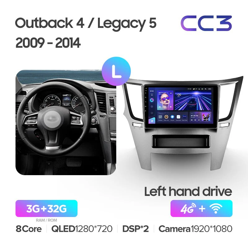 Subaru Outback 4 BR / Legacy 5 (2009-2014) Left hand drive - Image 4