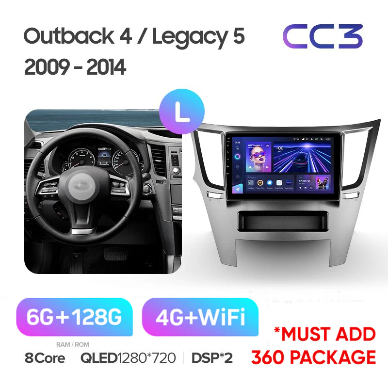 Subaru Outback 4 BR / Legacy 5 (2009-2014) Left hand drive - Image 5