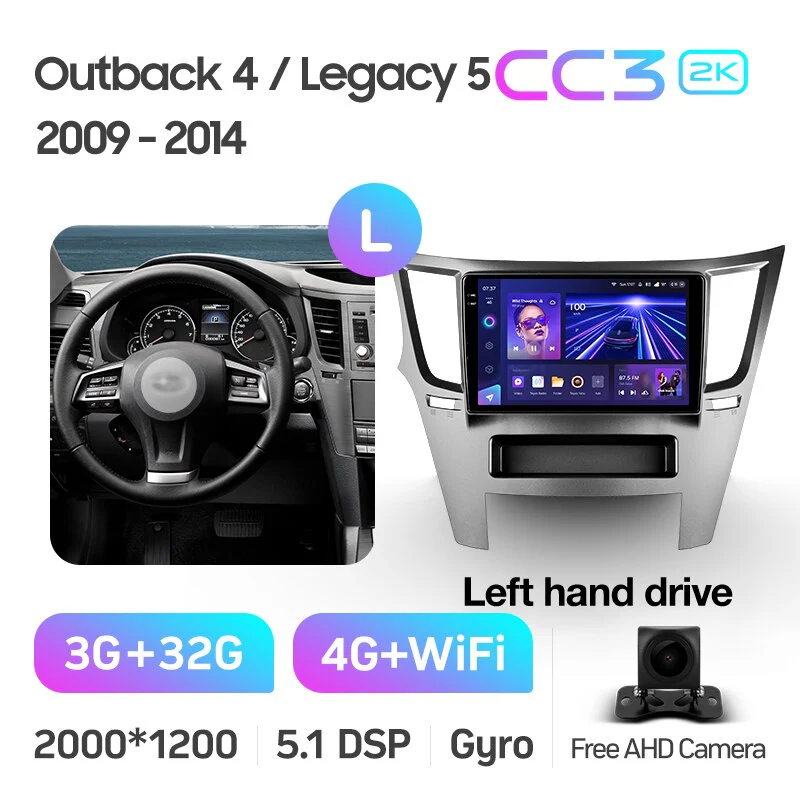 Subaru Outback 4 BR / Legacy 5 (2009-2014) Left hand drive - Image 6