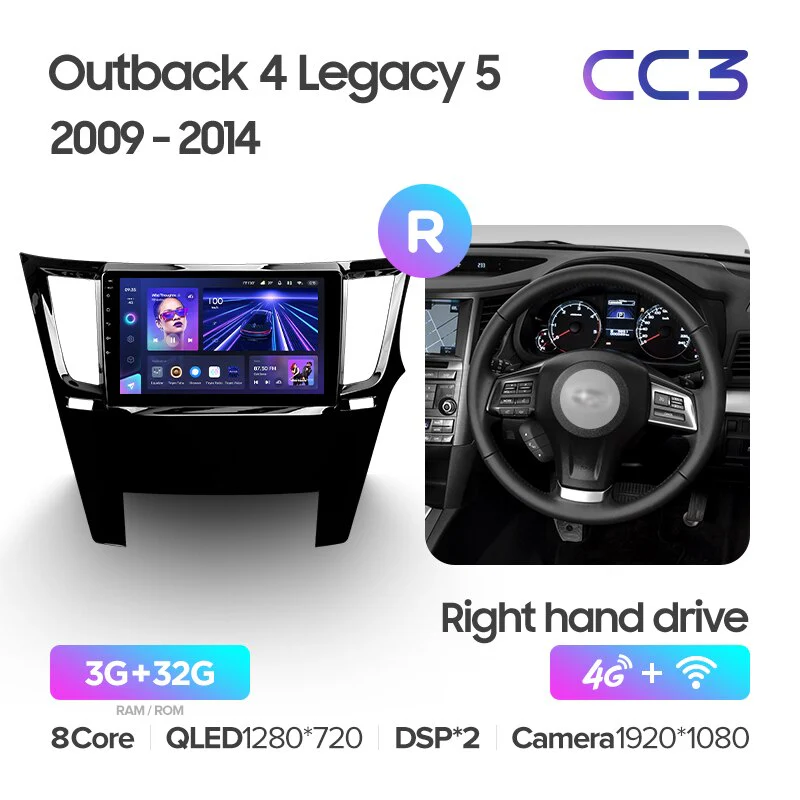 Subaru Outback 4 BR Legacy 5 (2009-2014) Right Hand Drive - Image 4