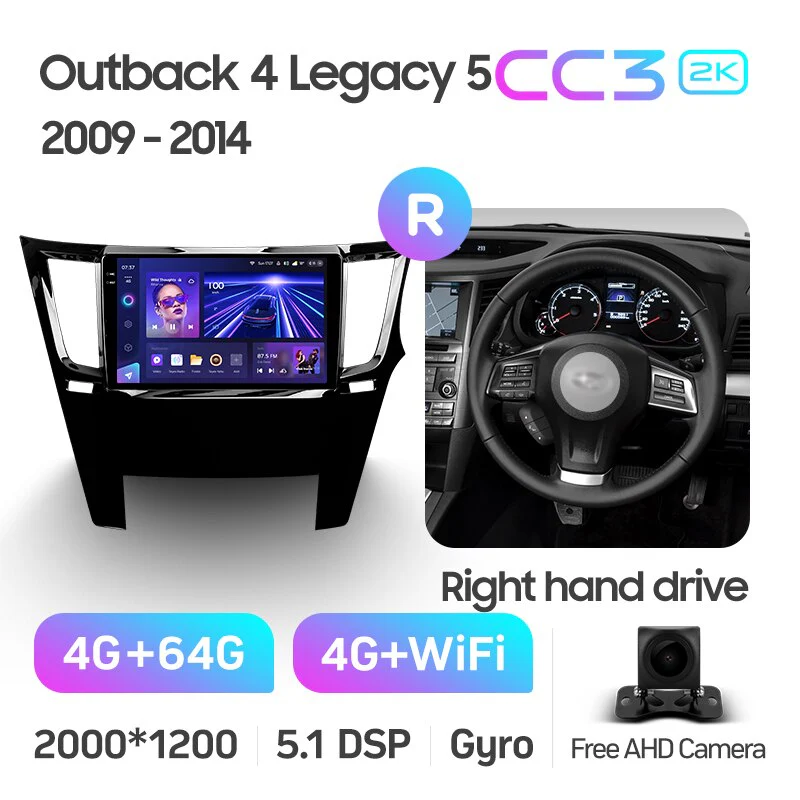 Subaru Outback 4 BR Legacy 5 (2009-2014) Right Hand Drive - Image 7
