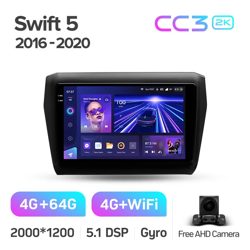 Suzuki Swift 5 (2016-2020) 9" Screen - Image 7
