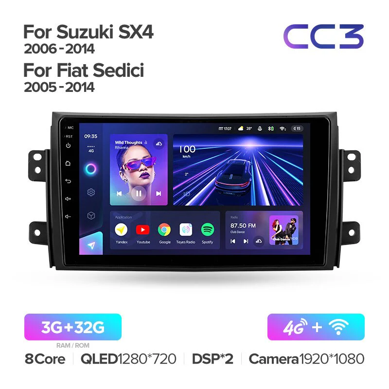Suzuki SX4 1 (2006-2014) / Fiat Sedici (2005-2014) - Image 4