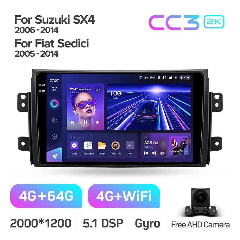 Suzuki SX4 1 (2006-2014) / Fiat Sedici (2005-2014) - Image 7