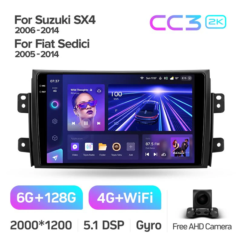 Suzuki SX4 1 (2006-2014) / Fiat Sedici (2005-2014) - Image 8