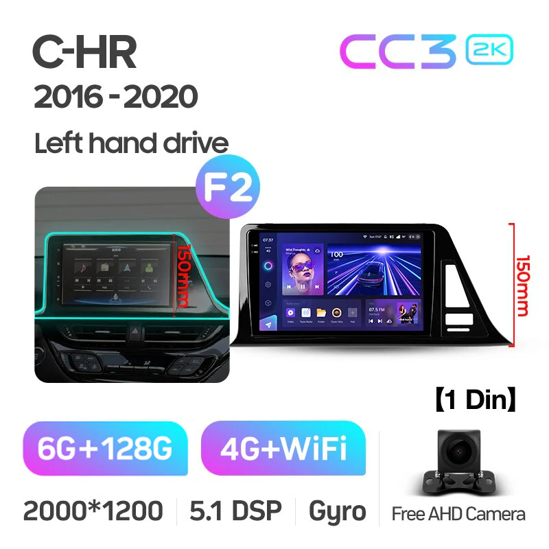 Toyota C-HR CHR (2016-2020) Left Hand Drive - Image 13