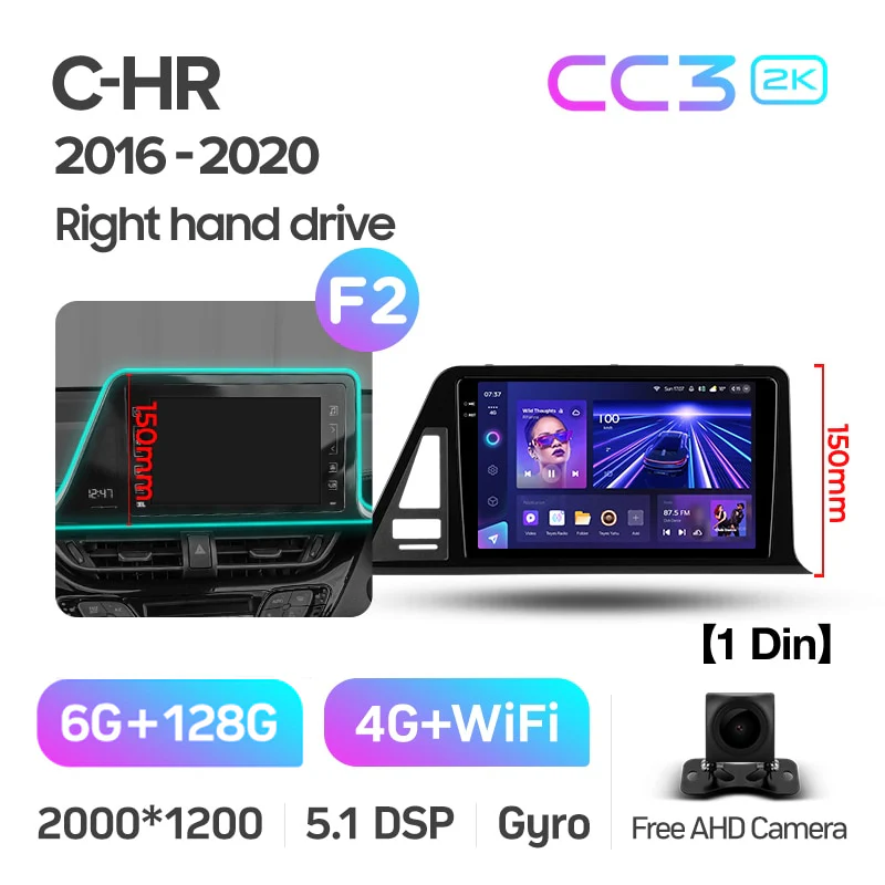 Toyota C-HR CHR (2016-2020) Right hand driver - Image 13