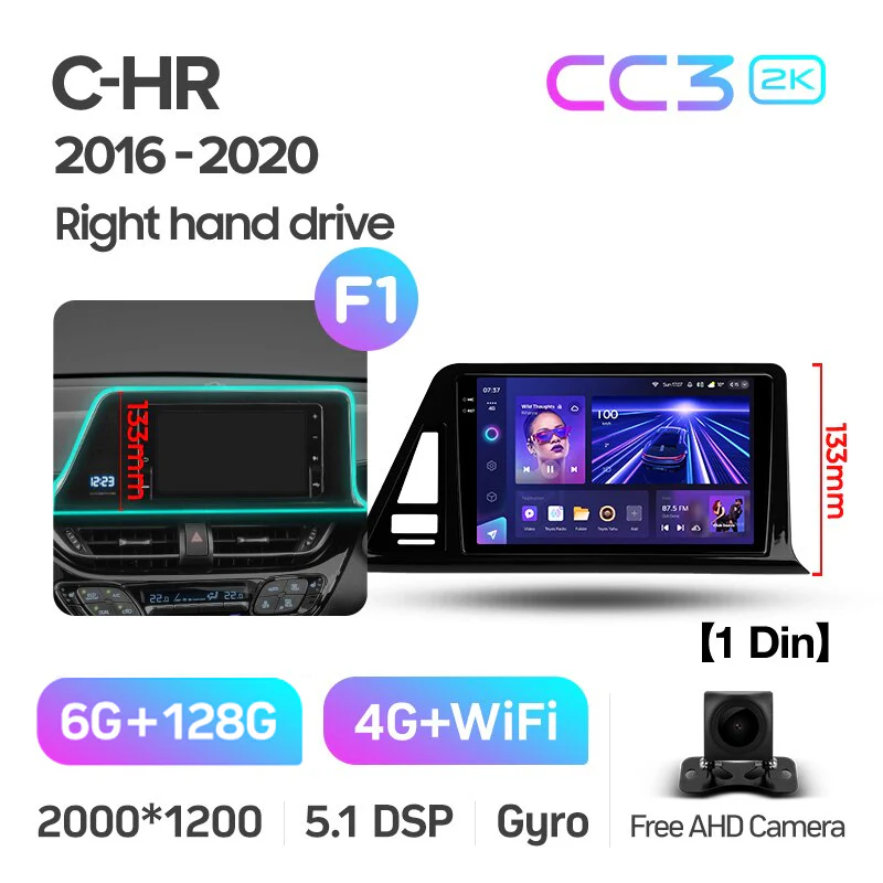 Toyota C-HR CHR (2016-2020) Right hand driver - Image 8