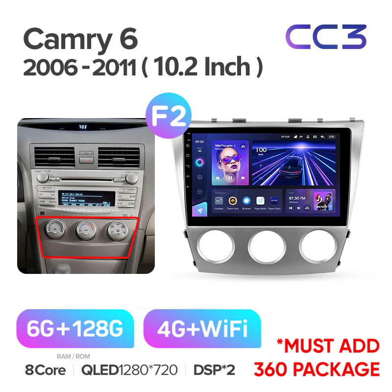 Toyota Camry / Solara 6 XV 40 50 / Aurion GSV40 (2006-2011) - Image 10