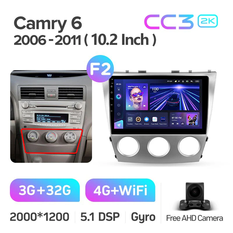 Toyota Camry / Solara 6 XV 40 50 / Aurion GSV40 (2006-2011) - Image 11