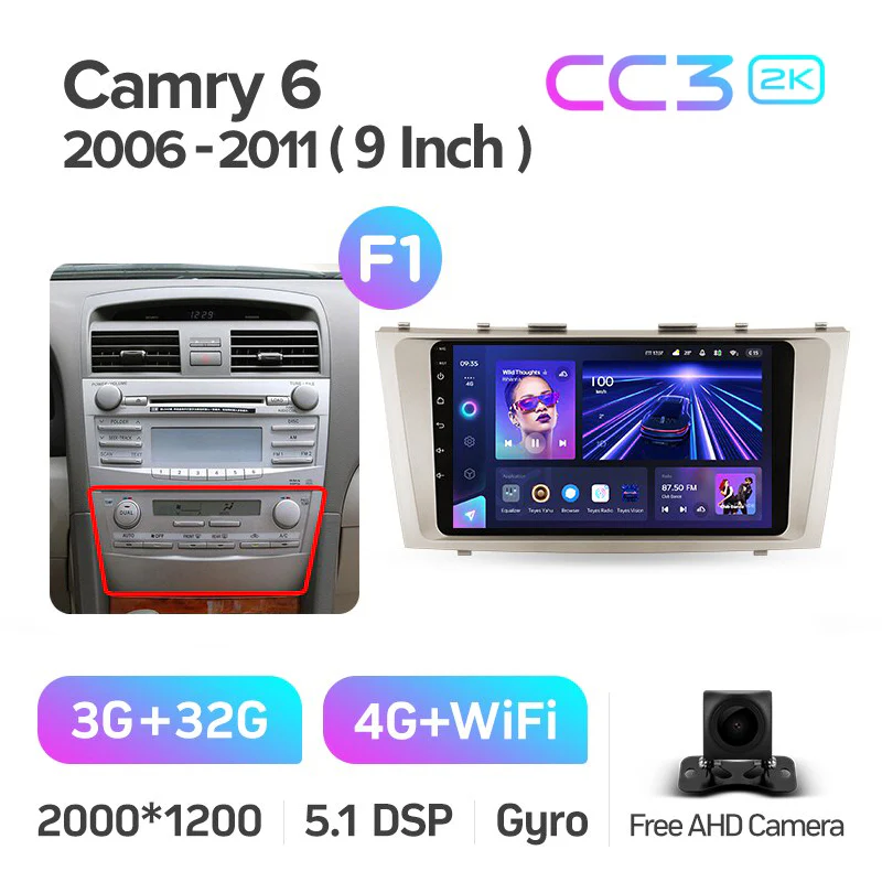 Toyota Camry / Solara 6 XV 40 50 / Aurion GSV40 (2006-2011) - Image 6