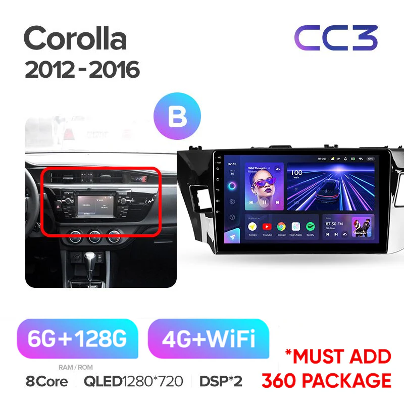 Toyota Corolla 11 (2012-2016) Left Hand Drive - Image 10