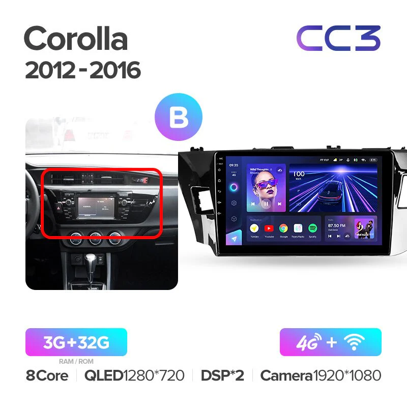Toyota Corolla 11 (2012-2016) Left Hand Drive - Image 9