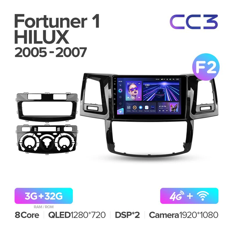 Toyota Fortuner 1 AN50 AN60 / HILUX Revo Vigo (2008-2014) - Image 9