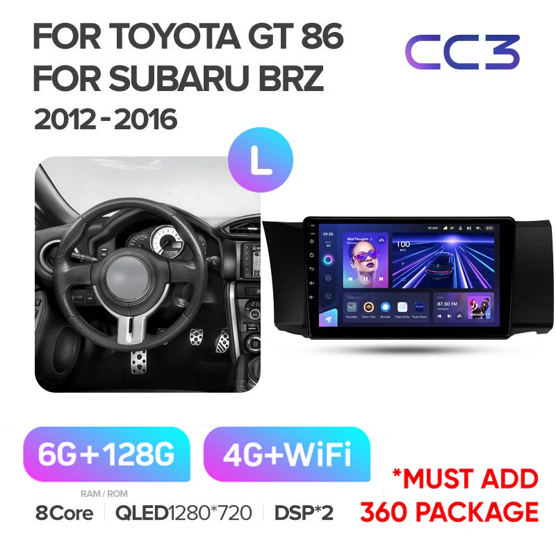Toyota GT 86 / Subaru BRZ (2012-2016) Left Hand Drive - Image 5