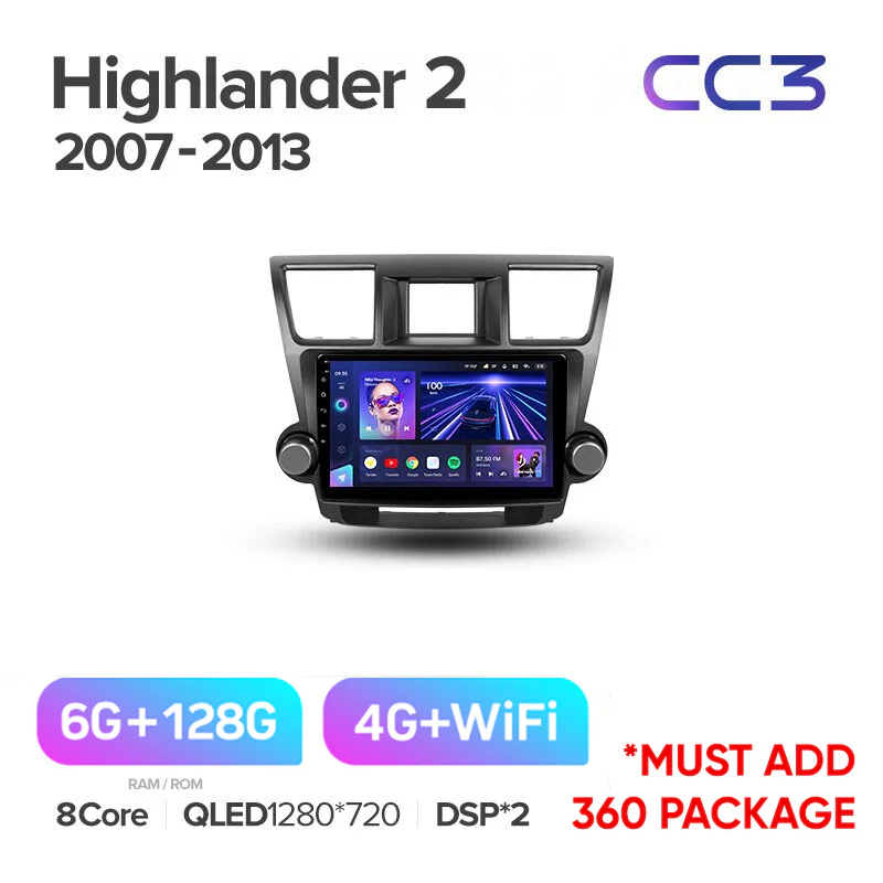 Toyota Kluger / Highlander 2 XU40 (2007-2013) [B] - Image 5