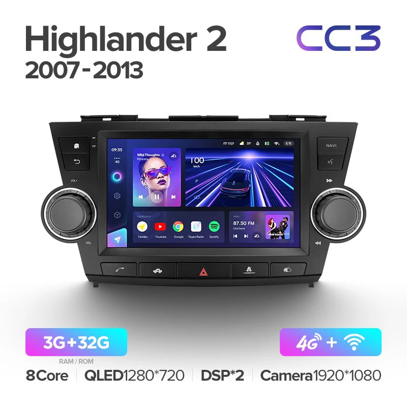 Toyota Kluger / Highlander 2 XU40 (2007-2013) [A] - Image 4