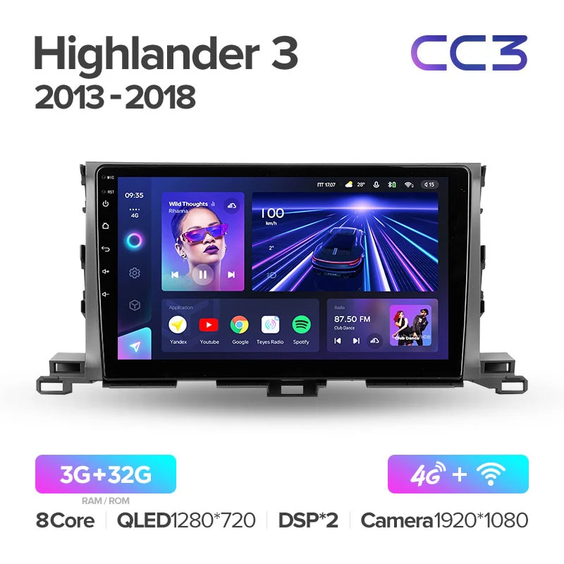 Toyota Kluger / Highlander 3 XU50 (2013-2018) - Image 4