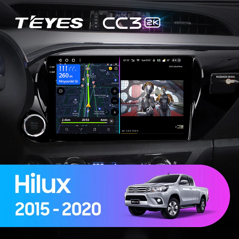 Toyota Hilux AN120 (2015-2022) Left Hand Drive