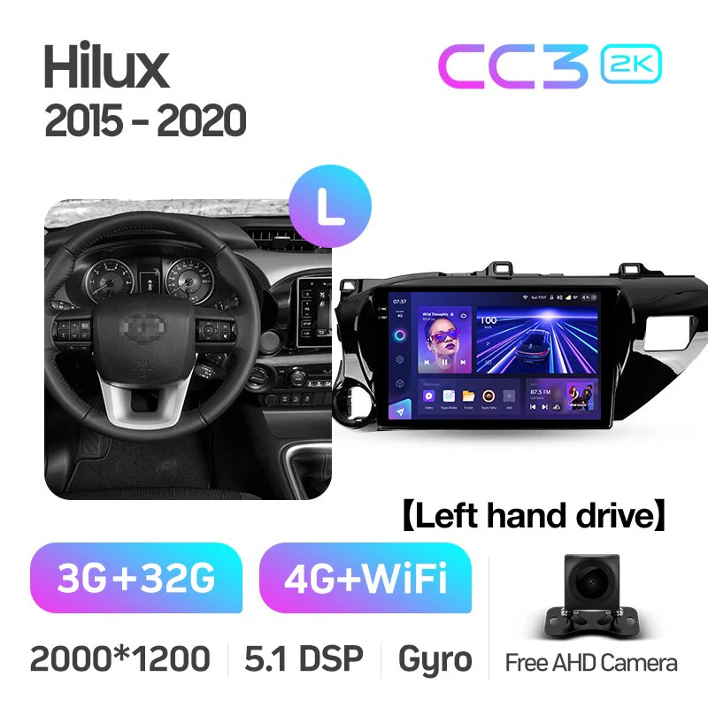 Toyota Hilux AN120 (2015-2022) Left Hand Drive - Image 5