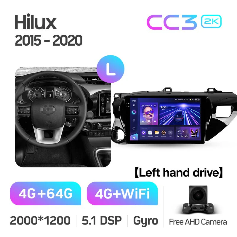 Toyota Hilux AN120 (2015-2022) Left Hand Drive - Image 6