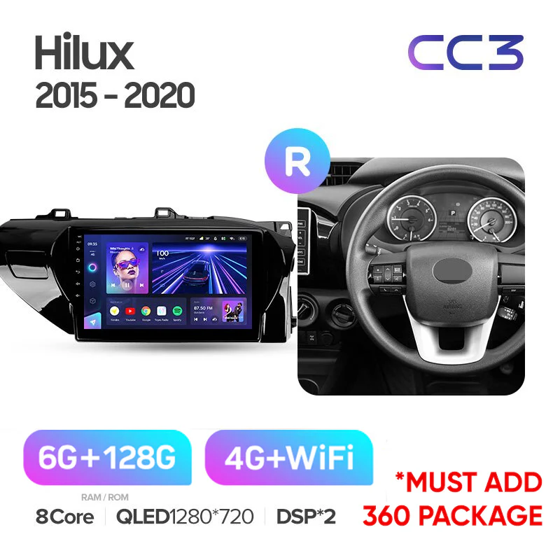 Toyota Hilux Pick Up AN120 (2015-2022) Right hand driver - Image 5