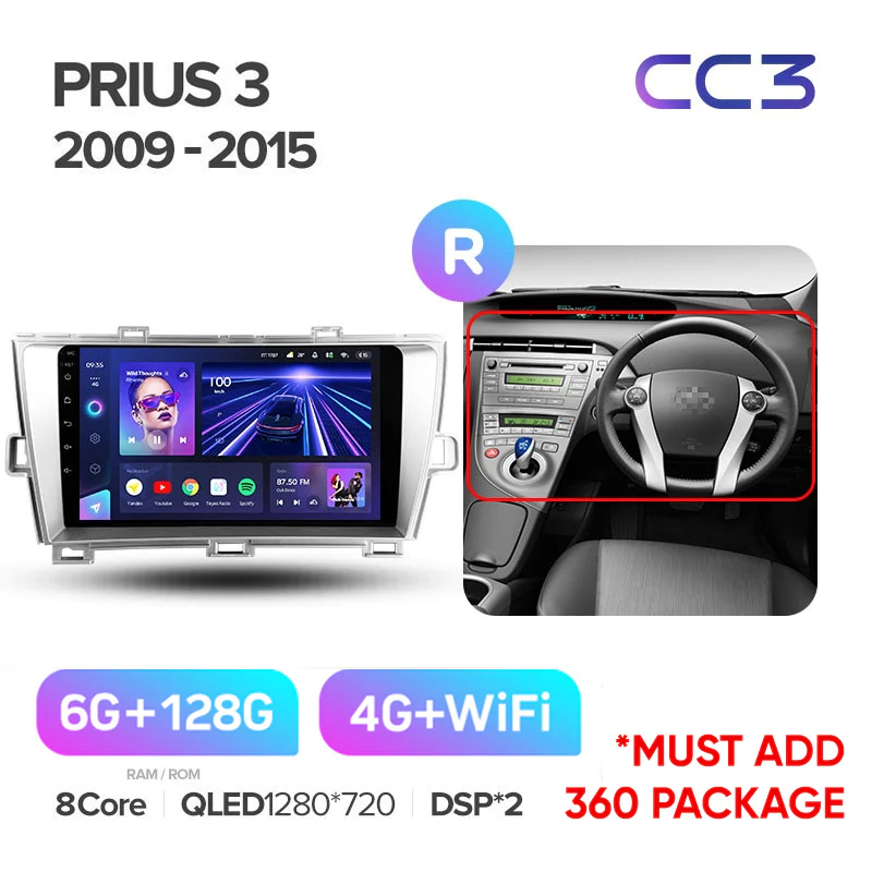 Toyota Prius 3 XW30 (2009-2015) Right hand driver - Image 5