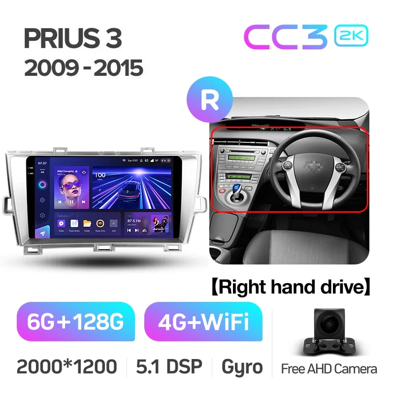 Toyota Prius 3 XW30 (2009-2015) Right hand driver - Image 8