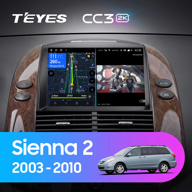 Toyota Sienna 2 II XL20 (2003-2010)