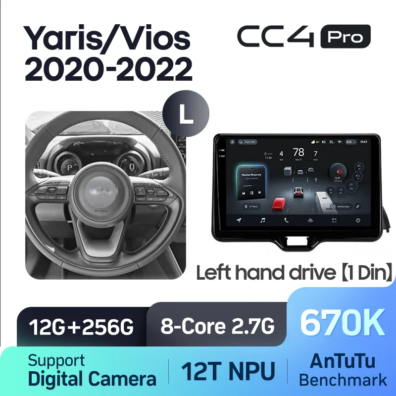 Toyota Yaris Vios (2020-2022) Left Hand Drive - Image 8