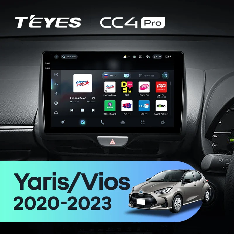 Toyota Yaris Vios (2020-2023) Right hand drive