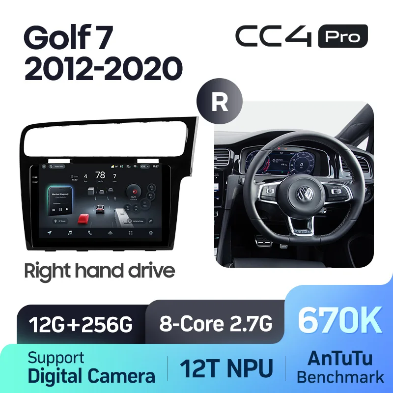 Volkswagen Golf 7 (2012-2020) Right hand drive - Image 7