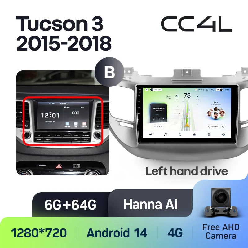 Hyundai Tucson 3 (2015-2018) Left Hand Drive - Image 10
