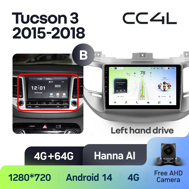 Hyundai Tucson 3 (2015-2018) Left Hand Drive - Image 8