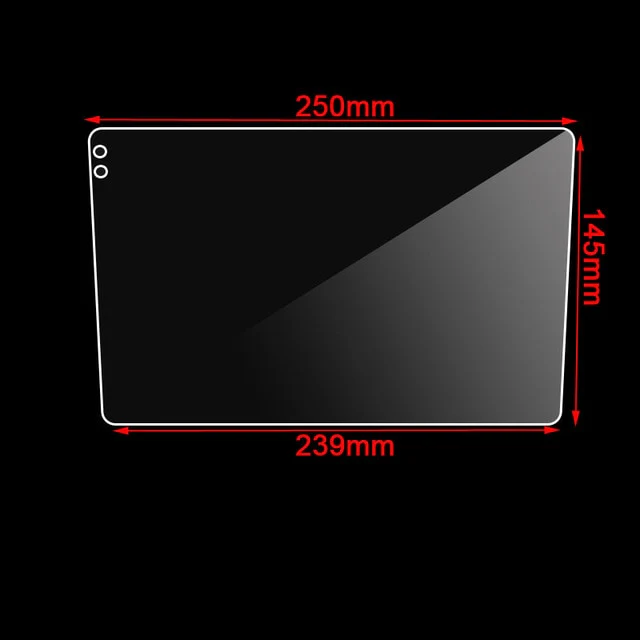 CC3, CC3 2K, CC4 PRO, CC2 Plus, CC2L Plus Glossy & Anti Glare Screen Protector for 9 & 10.2 Inch Screens - Image 3