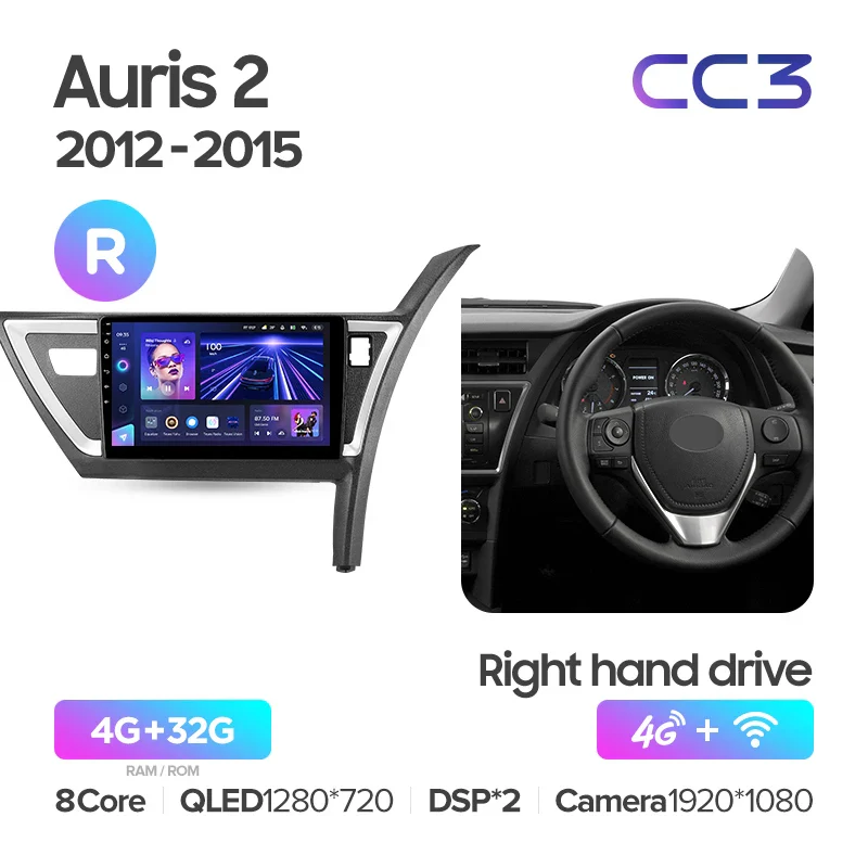Toyota Auris 2 E180 / Ascent (2012-2015) Right hand driver - Image 6