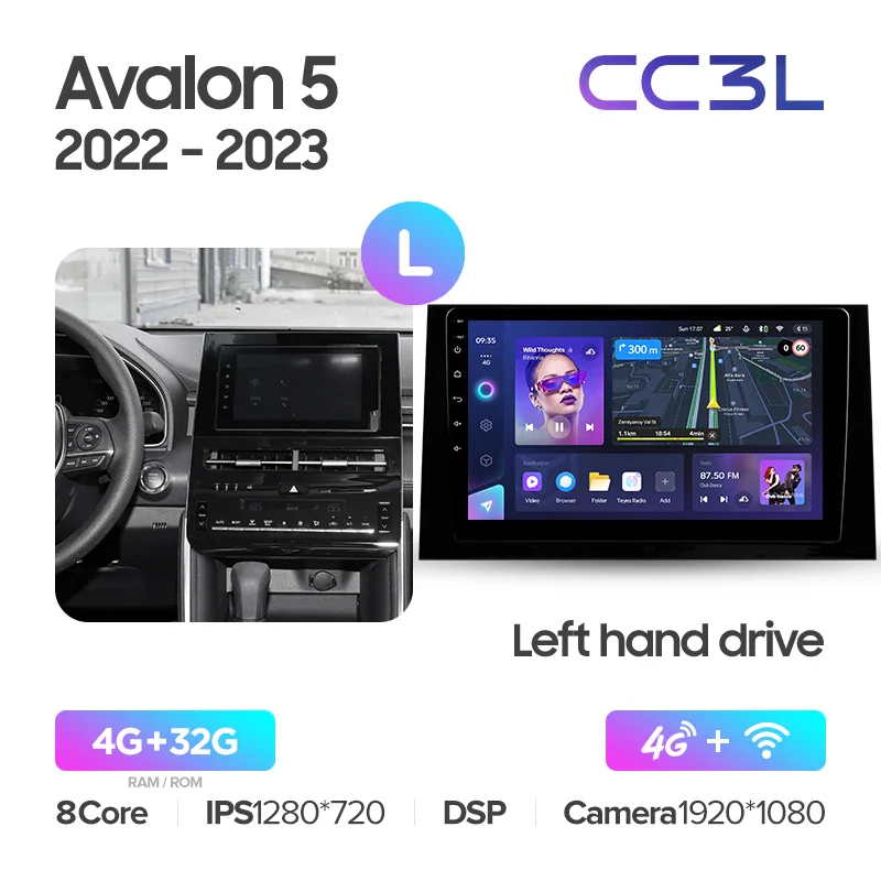 Toyota Avalon 5 XX50 (2022-2023) Left Hand Drive - Image 5