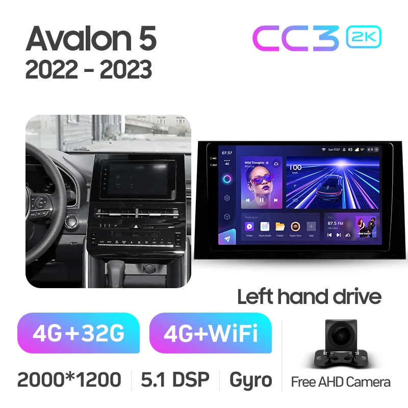 Toyota Avalon 5 XX50 (2022-2023) Left Hand Drive - Image 5