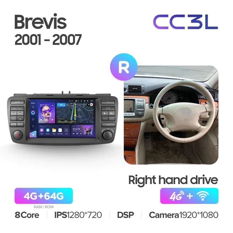 Toyota Brevis G10 (2001-2007) Right hand drive - Image 8