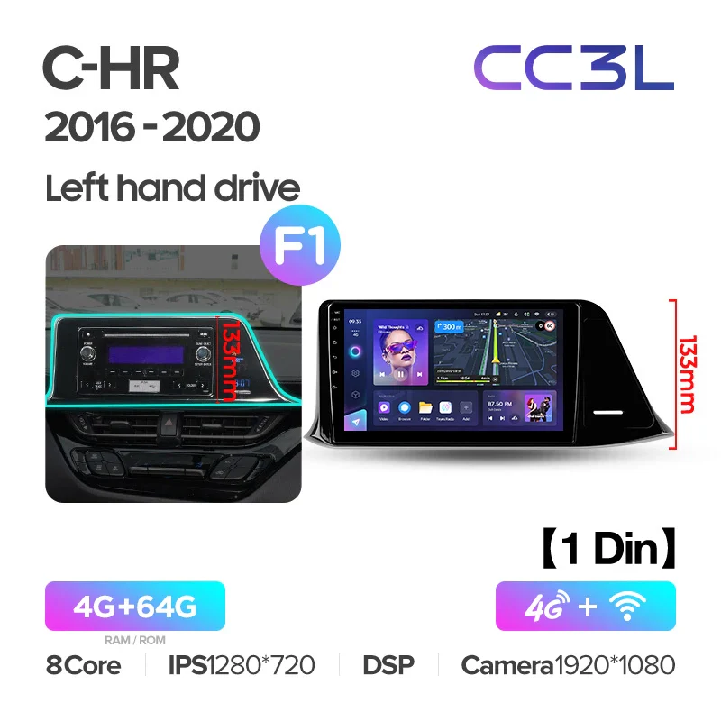 Toyota C-HR CHR (2016-2020) Left Hand Drive - Image 6