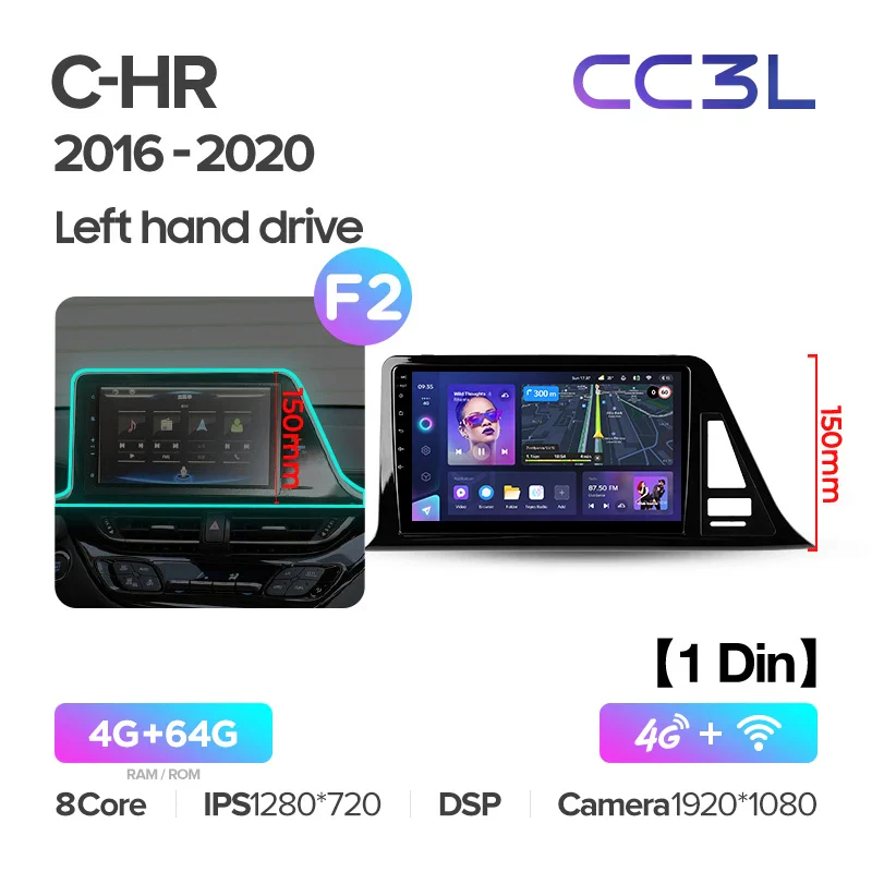 Toyota C-HR CHR (2016-2020) Left Hand Drive - Image 9
