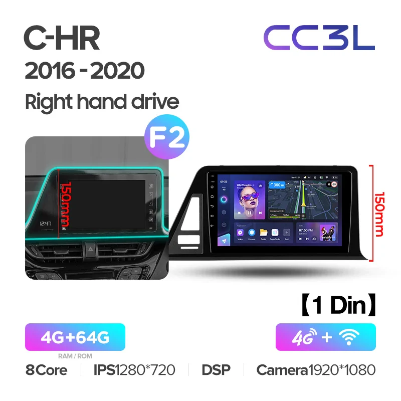 Toyota C-HR CHR (2016-2020) Right Hand Drive - Image 6