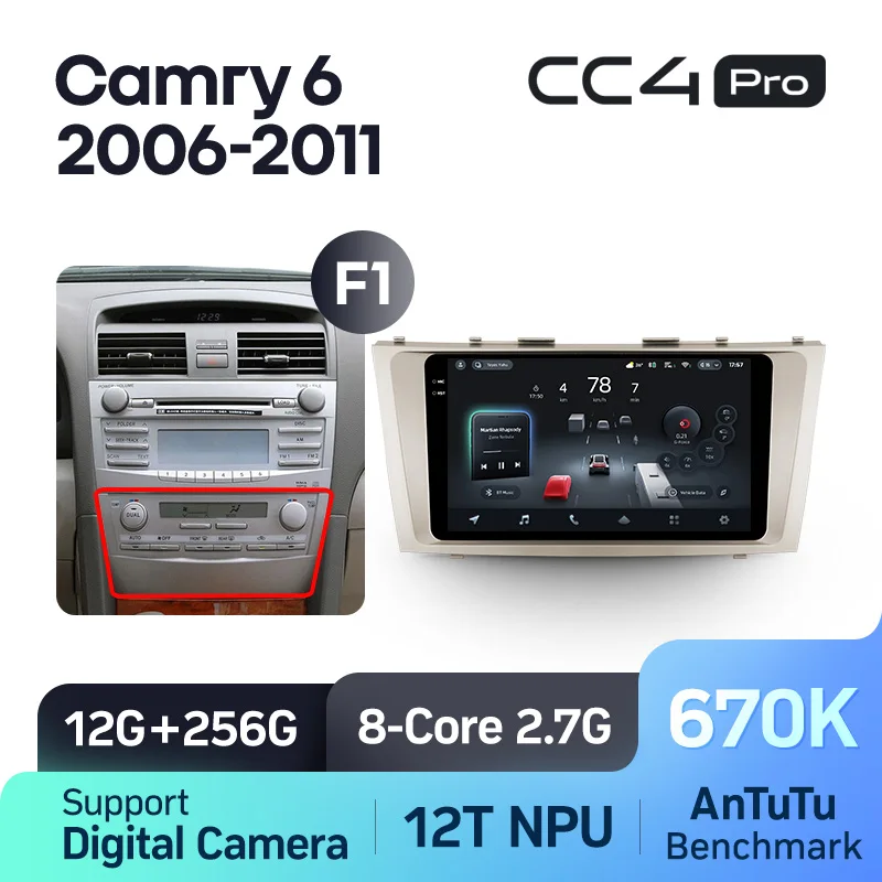 Toyota Camry 6 XV 40 50 (2006-2011) - Image 8
