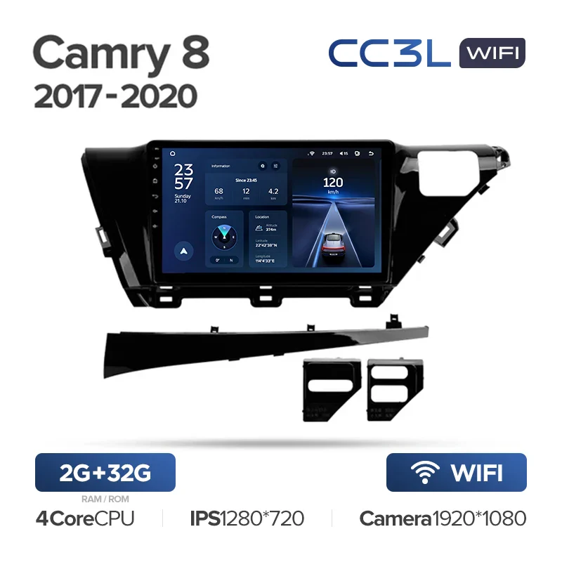 Toyota Camry 8 XV 70 (2017-2020) LHD - Image 4