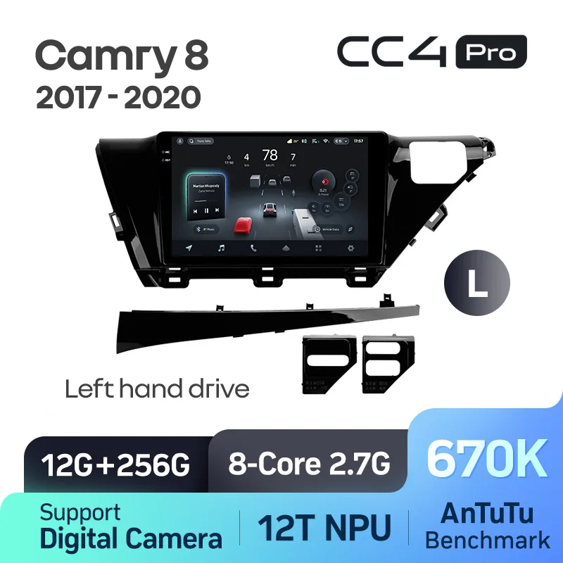 Toyota Camry 8 XV 70 (2017-2020) - Image 12