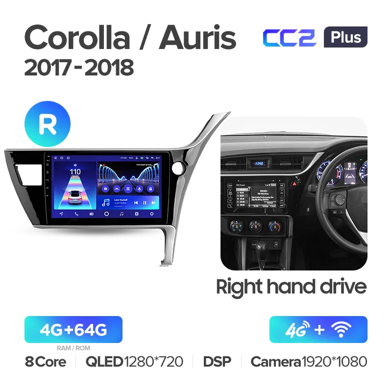 Toyota Corolla 11 / Auris LHD & RHD (2017-2018) - Image 8