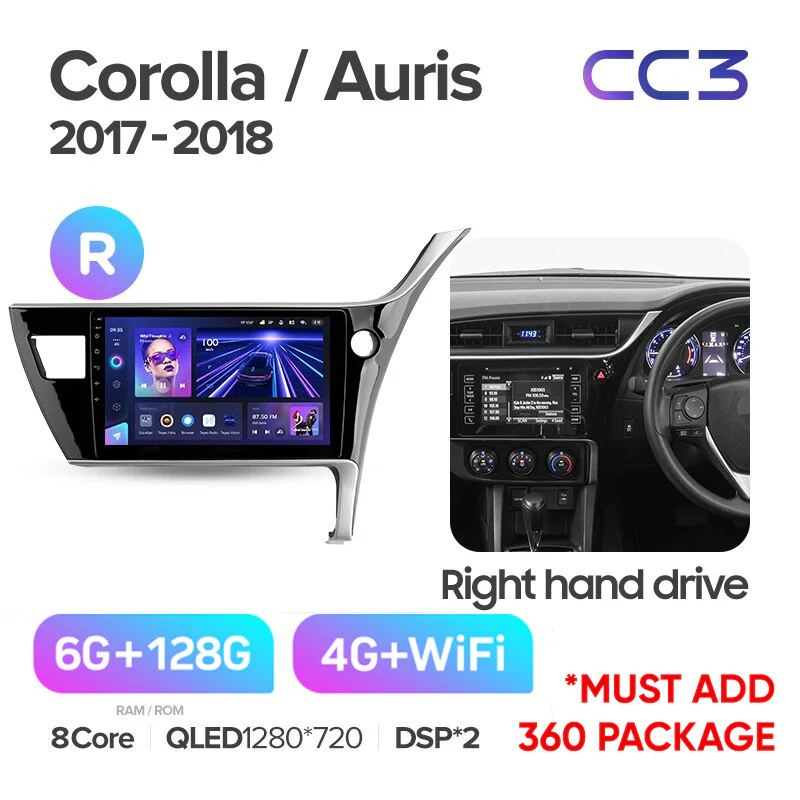 Toyota Corolla 11 / Auris LHD & RHD (2017-2018) - Image 8