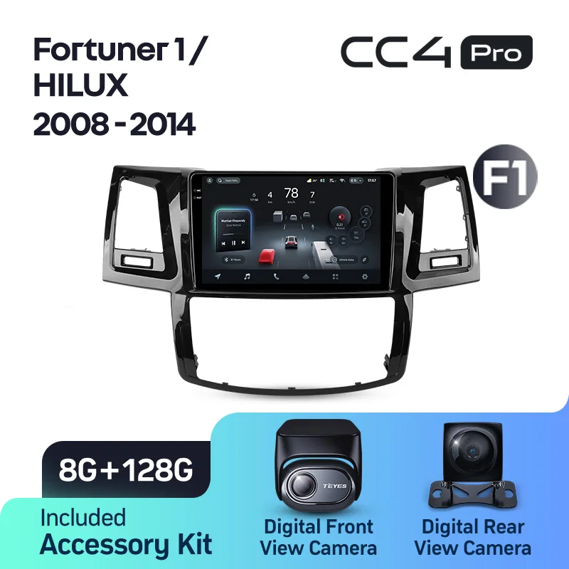 Toyota Fortuner 1 AN50 AN60 HILUX Revo Vigo (2005-2014) - Image 9