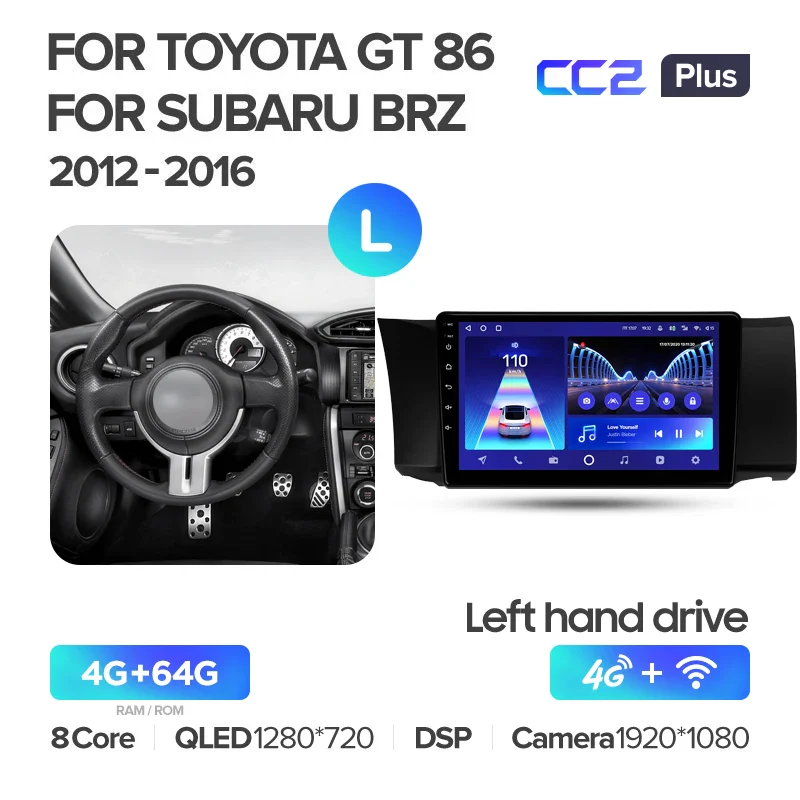 Toyota GT 86 For Subaru BRZ LHD RHD (2012-2016) - Image 9