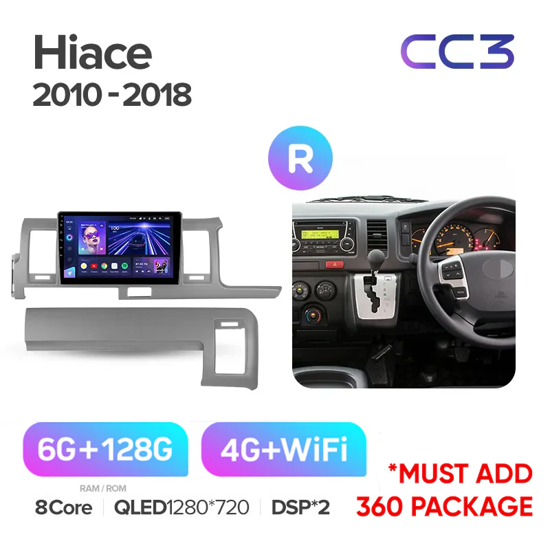 Toyota Hiace H200 (2010-2018) Right hand driver - Image 6